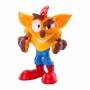 Figura Colección Crash Bandicoot Crash Thumbs Up 2,5 Pulgadas Oficial