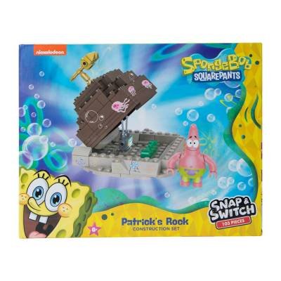 Bob Esponja Set Bloques Figuras Oficial Casa Patricio Construcción Regalo Niños