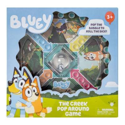 Juego Pop Around de Bluey The Creek Juego de 2 a 4 Jugadores