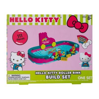 Hello Kitty Bloques Figuras Oficial Roller Pink Construcción Regalo Niños