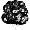 Juego 24 Globos Látex Star Wars Darth Yoda Cumpleaños Fiesta