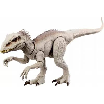 Figura Jurassic World Dinosaurio Indominus Rex Camuflaje y Batalla Para niños de 4 años en adelante