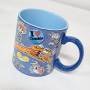 Taza Juego Regalo Cerámica Parches Personajes Nickelodeon 20oz