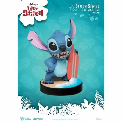 Figura Surfer Stich Figura Mini Egg Attack Disney Stich Colección