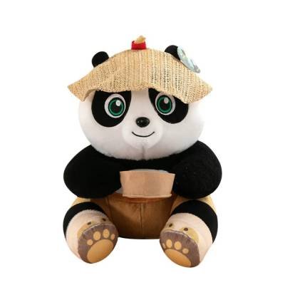 Peluche Película Kung Fu Panda Po Sombrero Regalo Suave Felpa Juguetes Niños