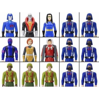 15 Figuras G.I. Joe ReAction BBTS Exclusive Caja Exclusivo