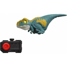 Figura Jurassic World Click Tracker Velociraptor Juguete para niños de 4 años en adelante