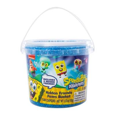 Figura Spongebob Squarepants Cubo Espuma Amigos Ocultos Colección Regalo