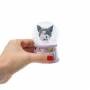 Figura Colección Hello Kitty Kuromi Mini Globo Nieve Oficial