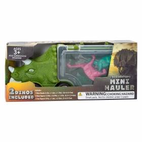 Vehículo Triceratops Mini Hauler Carro Juguete Niño Regalo Dinosaurios
