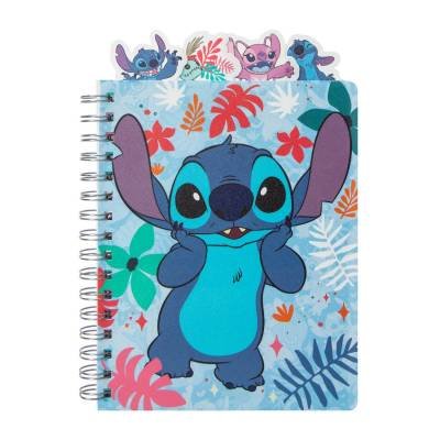 Libreta Cuaderno Disney Stitch Tab Journal Pestañas 9in
