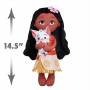 Peluche Original Disney Princess Lil' Friends Moana & Pua Muñeco de Peluche de 36,9 cm
