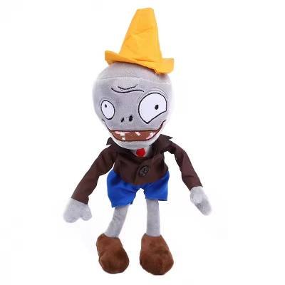 Peluche Videojuegos Conehead Zombie Plants vs Zombies Regalo Suave Felpa Juguetes Niños