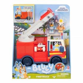 Bluey Firetruck bomberos de Bingo y Bob Bilby Levanta Escalera, Gira y Despliega la Manguera Incluye Hoja Adhesiva Bluey Firetruck bomberos de Bingo y Bob Bilby Levanta Escalera, Gira y Despliega la Manguera Incluye Hoja Adhesiva