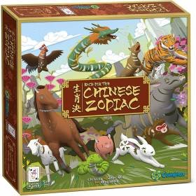 Race for the Chinese Zodiac Inglés Juego de 3 a 5 Jugadores Race for the Chinese Zodiac Inglés Juego de 3 a 5 Jugadores