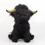 Peluche Colección Vaca Highland Blanca 25cm Felpa Juguetes Niños