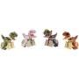Mattel Jurassic World Hidden Hatchers 4 Dinosaurios Juguete Transformador 2 en 1 Huevo