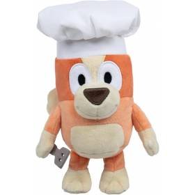 Bluey Peluche Chef Friends Bingo con Gorro de Chef y Espátula Multicolor Bluey Peluche Chef Friends Bingo con Gorro de Chef y Espátula Multicolor