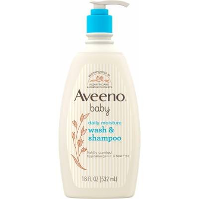 Aveeno Baby Gel Ducha Wash and Shampoo with Natural Oat Extract 532ml