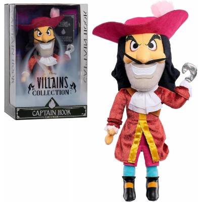 Just Play Colección Disney Villains Capitán Garfio Peluche Coleccionable de 13 Pulgadas