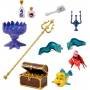 Disney Store Muñeca Oficial Princesa Sirenita 11 pulgadas Incluye Cepillo Ursula Ariel