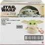 Mattel Juguetes Star Wars Felpa Grogu Suave y Esponjosa,Mano de Empuje Sonido
