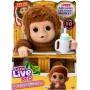 Little Live Pets My Baby Monkey Mango Juguete de Peluche Interactivo Más de 50 Sonidos y Reacciones Boca en Movimiento