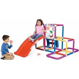 Fisher Price Jungle Gym Resbaladilla Lanzamiento Sacos Niños Diversión Fisher Price Jungle Gym Resbaladilla Lanzamiento Sacos Niños Diversión