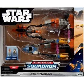 Paquete Batalla Vehículos Microfiguras Star Wars Micro Galaxy Squadron Battle at Boonta Eve