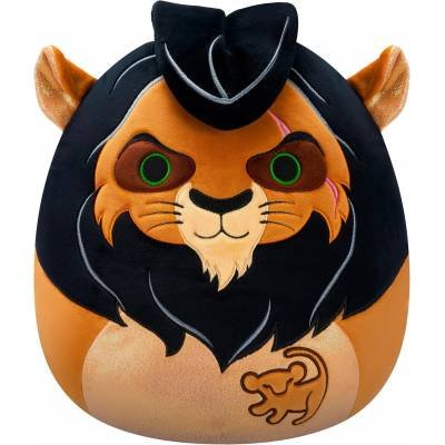 Squishmallows Peluche Jumbo Scar El Rey León Original Disney 35cm