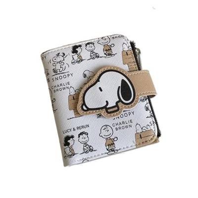 Cartera Caricatura Charly Brown Snoopy Tarjetero Regalo