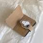 Cartera Caricatura Charly Brown Snoopy Tarjetero Regalo