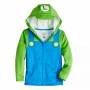 Sudadera Polar Gráfica Capucha y Disfraz Super Mario Luigi Jolly Vibes Niños