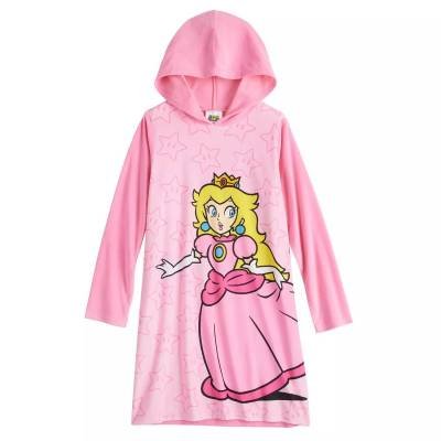 Sudadera Falda Capucha de Manga Larga de la Princesa Peach Jolly Vibes Niños