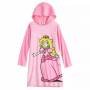 Sudadera Falda Capucha de Manga Larga de la Princesa Peach Jolly Vibes Niños