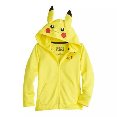 Sudadera Polar Gráfica Capucha y Disfraz Anime Pik Jolly Vibes Niños