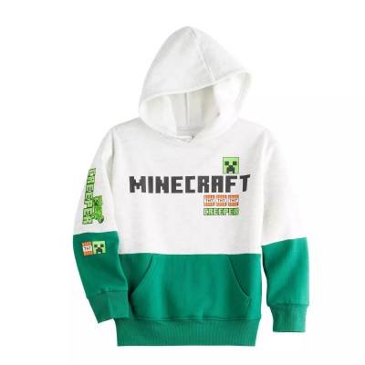Sudadera Polar Gráfica Capucha y Disfraz Minecraft Creeper Active Jolly Vibes Niños