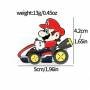 4 Pines Metal Esmaltado Super Mario Kart Luigi Waluigi