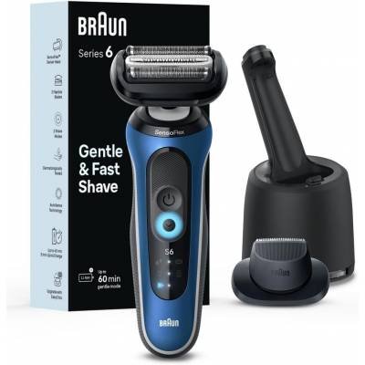 Braun Afeitadora Eléctrica Hombre Serie 6 6172cc Afeitado en Húmedo y Seco Modos Turbo y de Afeitado Suave