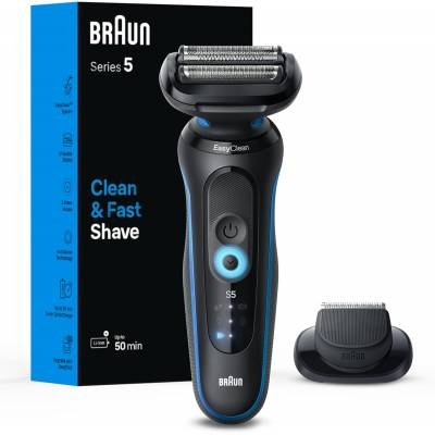 Braun Electric Shaver Hombre Series 5 5118s Afeitado Húmedo y Seco Modo Turbo Afeitado Diseñada Alemania