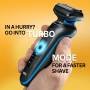 Braun Electric Shaver Hombre Series 5 5118s Afeitado Húmedo y Seco Modo Turbo Afeitado Diseñada Alemania