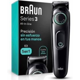 Braun Kit All-In-One Series 3 Recortadora de Barba Nariz Orejas y Cabello Hombre 5 en 1 Lamina Ultraafilada Braun Kit All-In-One Series 3 Recortadora de Barba Nariz Orejas y Cabello Hombre 5 en 1 Lamina Ultraafilada