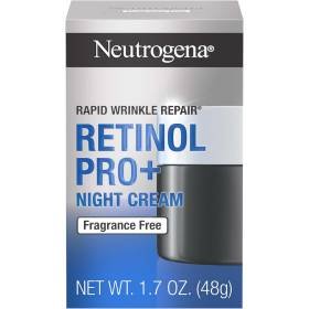 Neutrogena Rapid Wrinkle Repair Retinol Pro+ Crema Hidratante de Noche Antiarrugas Antiedad para Rostro y Cuello Sin Fragancia Neutrogena Rapid Wrinkle Repair Retinol Pro+ Crema Hidratante de Noche Antiarrugas Antiedad para Rostro y Cuello Sin Fragancia