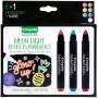 Crayola Signature Marcadores Neón Efectos de Luz 6 Unidades Regalo Adolescentes y Adultos