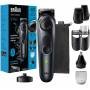 Braun Kit Estilo Serie 5 5490 Recortadora 9 en 1 Hombres Barba Cuerpo Cabello y Más Hoja Ultra afilada