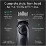 Braun Kit Estilo Serie 5 5490 Recortadora 9 en 1 Hombres Barba Cuerpo Cabello y Más Hoja Ultra afilada