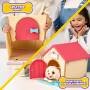 Little Live Pets My Puppy Juguete de Peluche Interactivo y Perrera Más de 25 Sonidos y reacciones