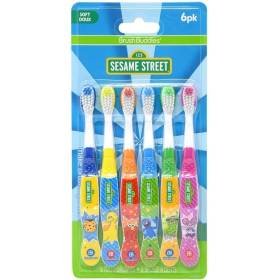 Brush Buddies Plaza Sesamo Cepillos de Dientes Manuales Niños pequeños de 2 a 4 años Brush Buddies Plaza Sesamo Cepillos de Dientes Manuales Niños pequeños de 2 a 4 años