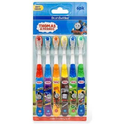 Brush Buddies Thomas & Friends Cepillos de Dientes Manuales Niños pequeños de 2 a 4 años