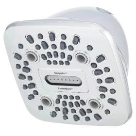 Cabezal Ducha PowerWave WaterSense 4,5" de 6 Chorros Cromado Oxygenics Certificado EPA Funciones de Masaje Cabezal Ducha PowerWave WaterSense 4,5" de 6 Chorros Cromado Oxygenics Certificado EPA Funciones de Masaje